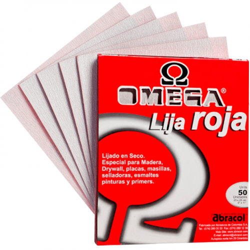 Lija Seca Omega Roja